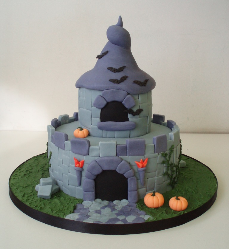 Haunted Fairy Castle Cake by Dragonsanddaffodils