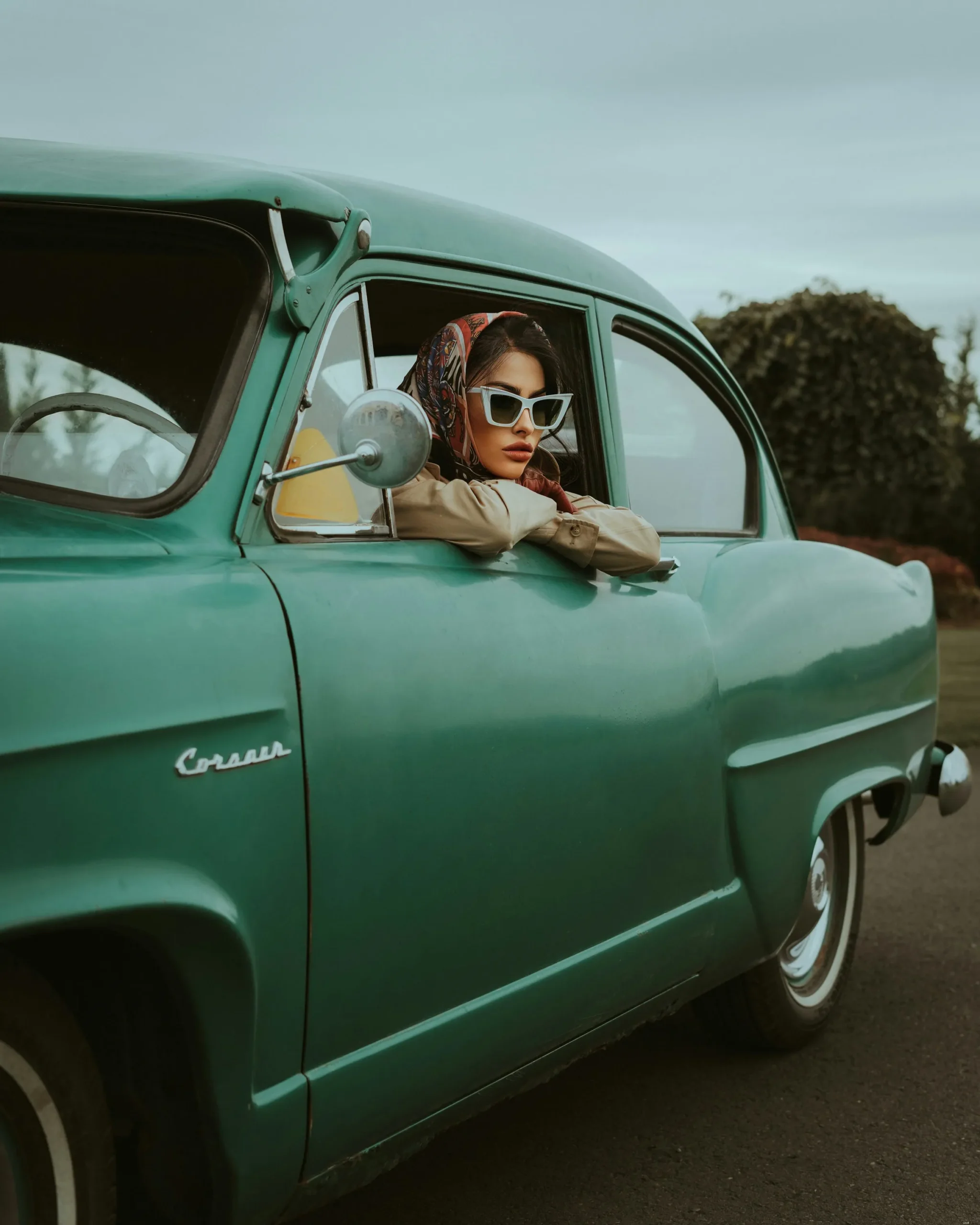 Retro Roadtrip: Scarves and Sunglasses for Timeless Chic